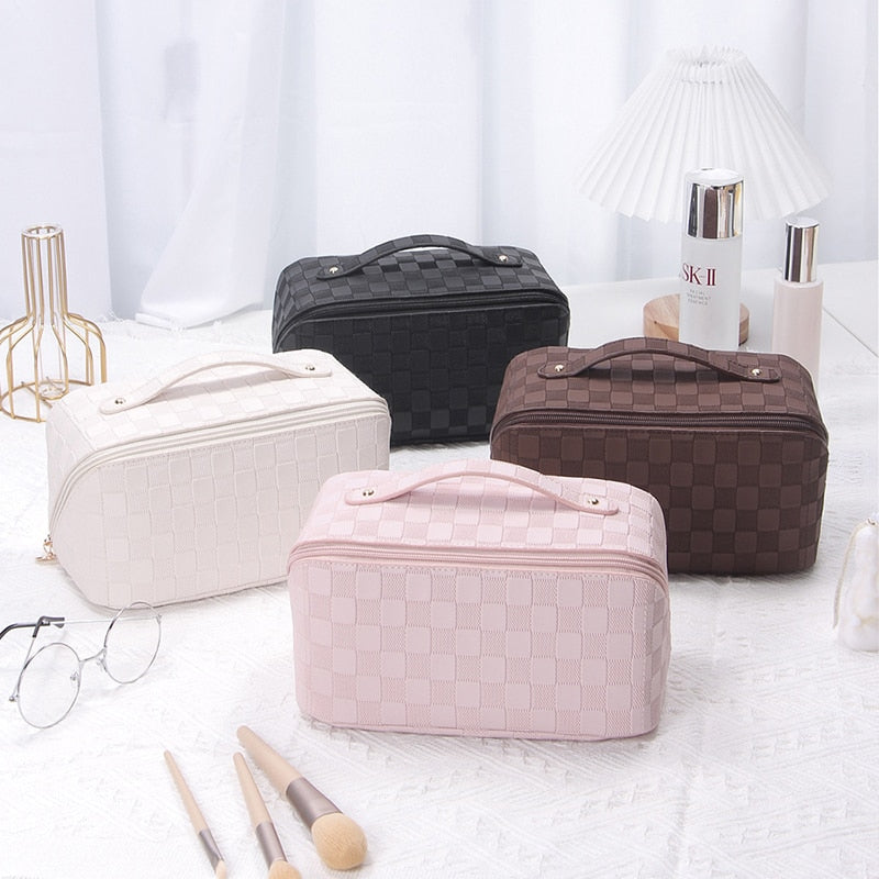 Checkered Makeup Bag Vox Megastore