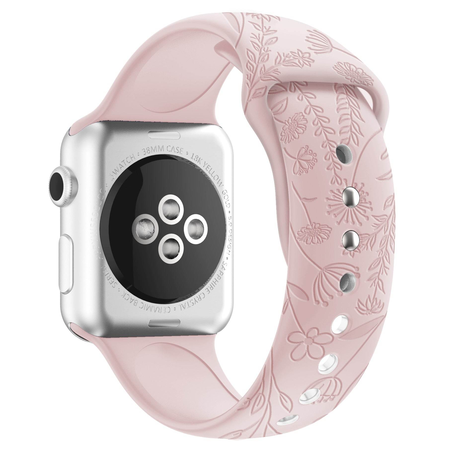 Engraved Silicone Loop for Apple Watch - Vox Megastore