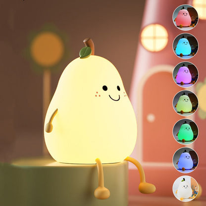 LED Pear Fruit Night Light - Vox Megastore