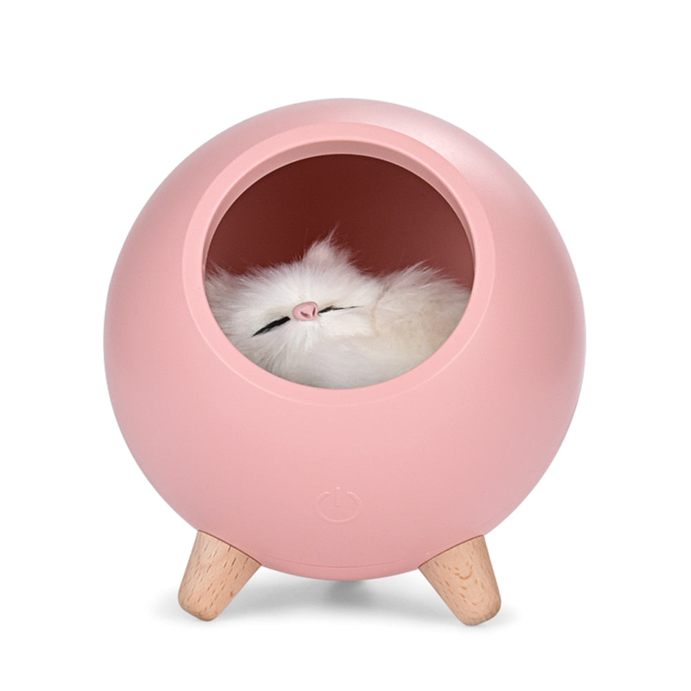 Sleeping Kitten Night Lamp - Vox Megastore