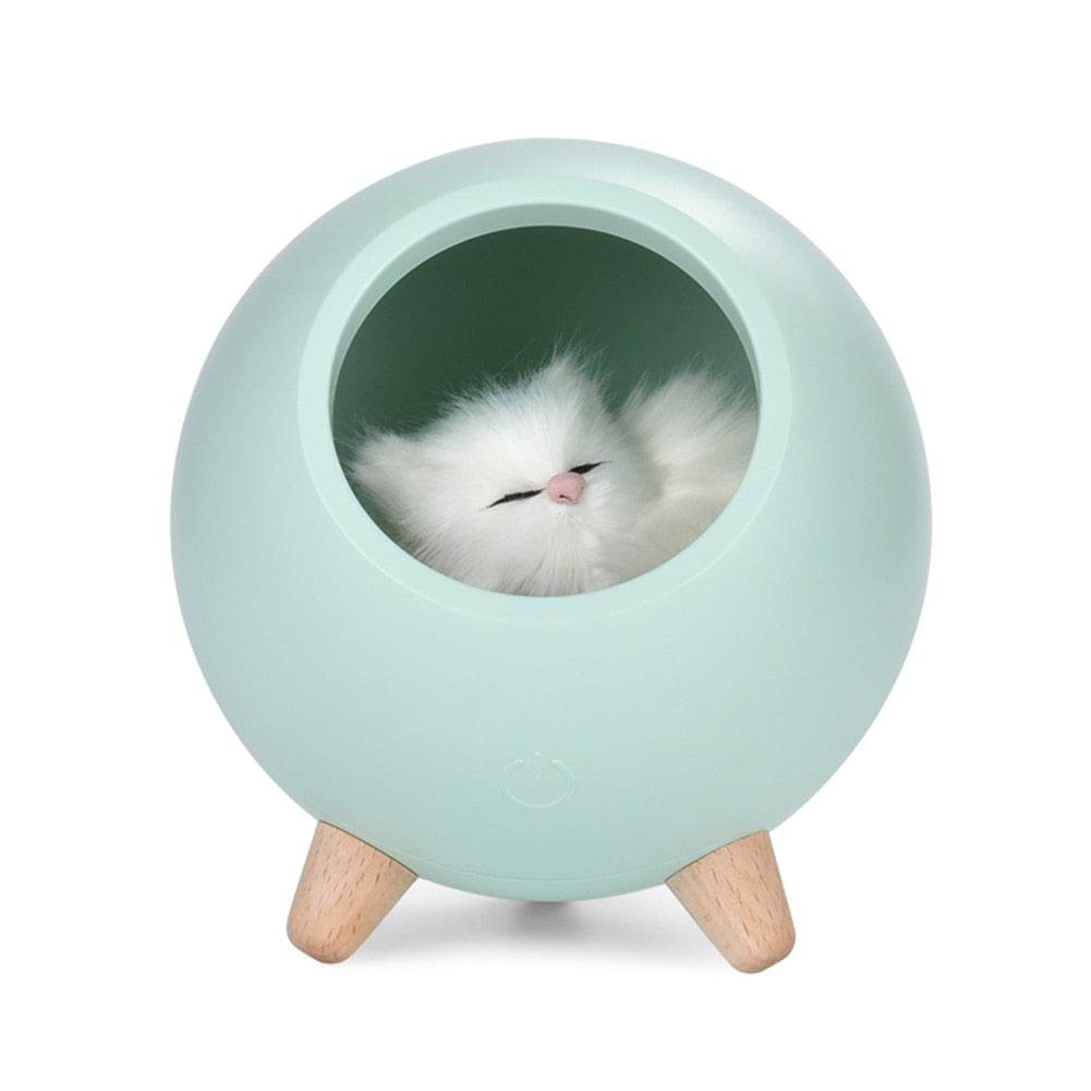 Sleeping Kitten Night Lamp - Vox Megastore