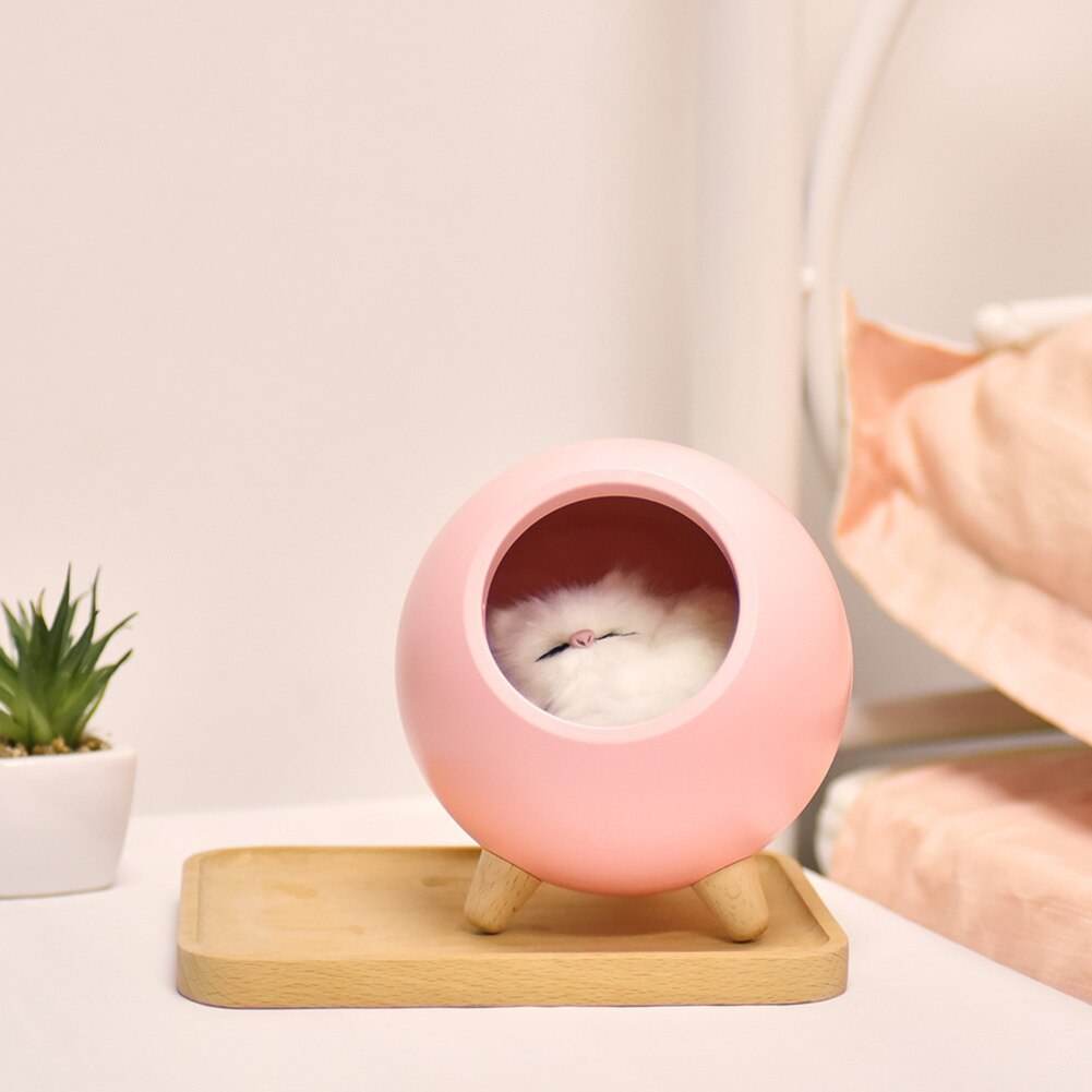 Sleeping Kitten Night Lamp - Vox Megastore