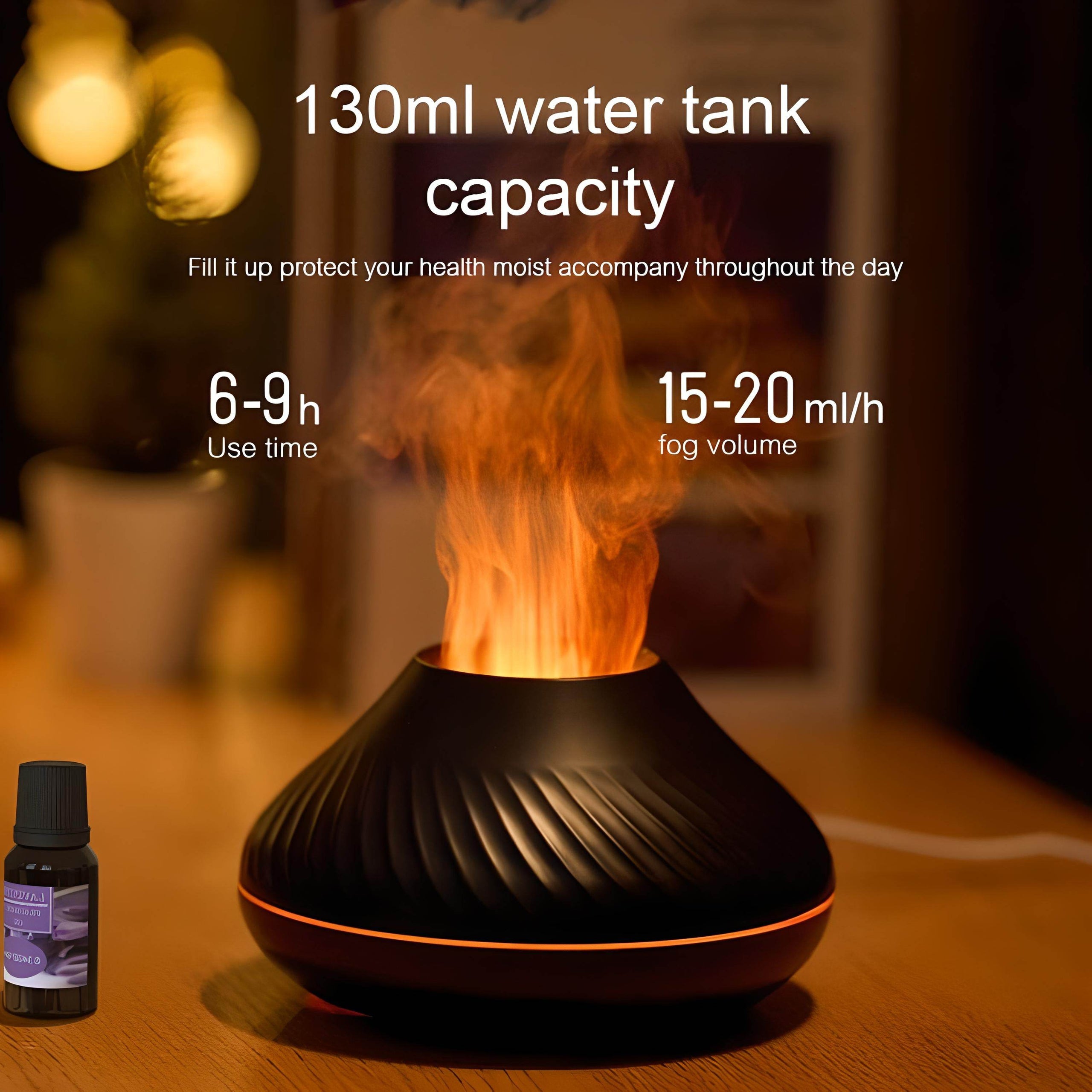 Volcanic Flame Aroma Humidifier | Vox Megastore | Diffuser
